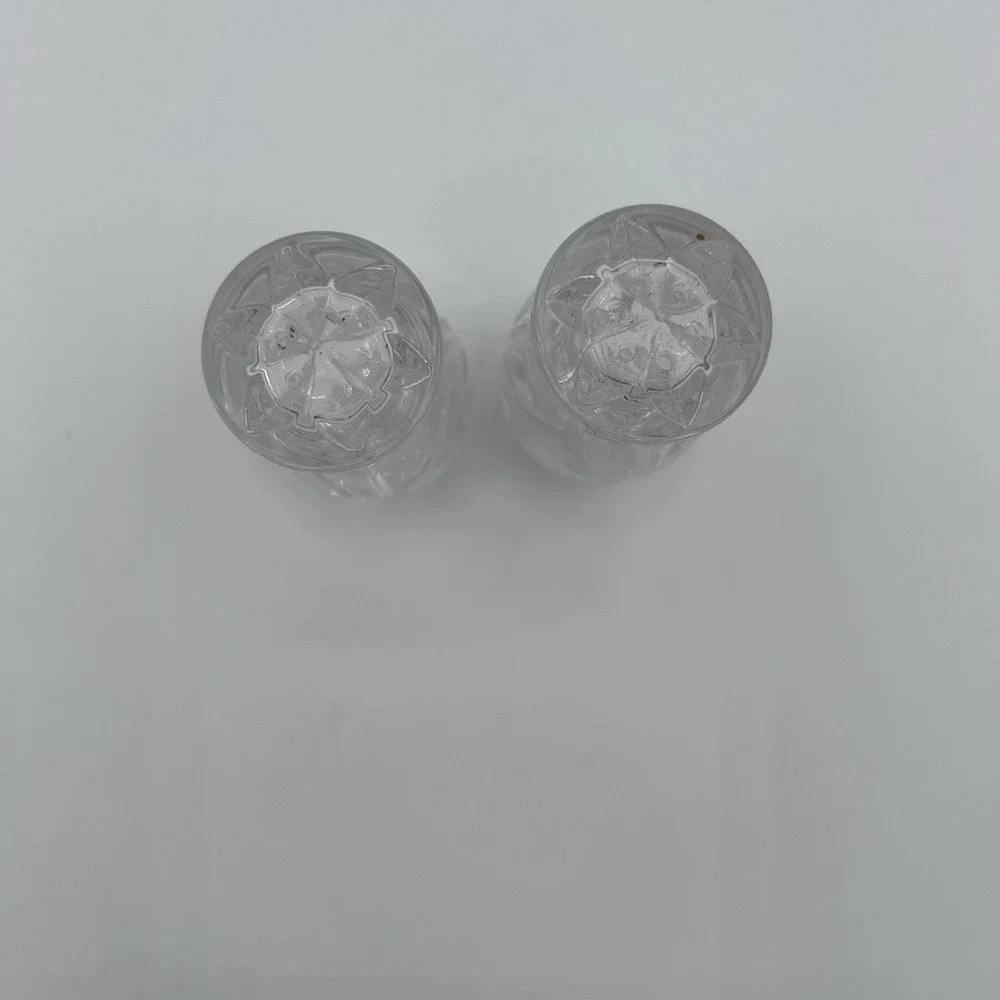 Towle Full‎ Lead Crystal Salt & Pepper Set Made In Austria Luxury Perfect Gift